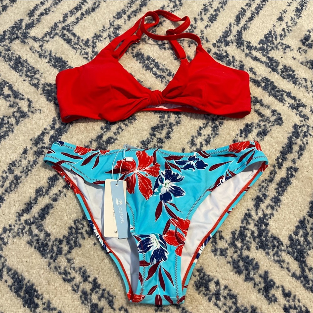 Cupshe floral bikini